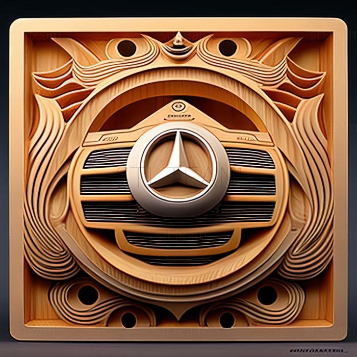 3D модель Дослідницький автомобіль Mercedes Benz Vario (STL)